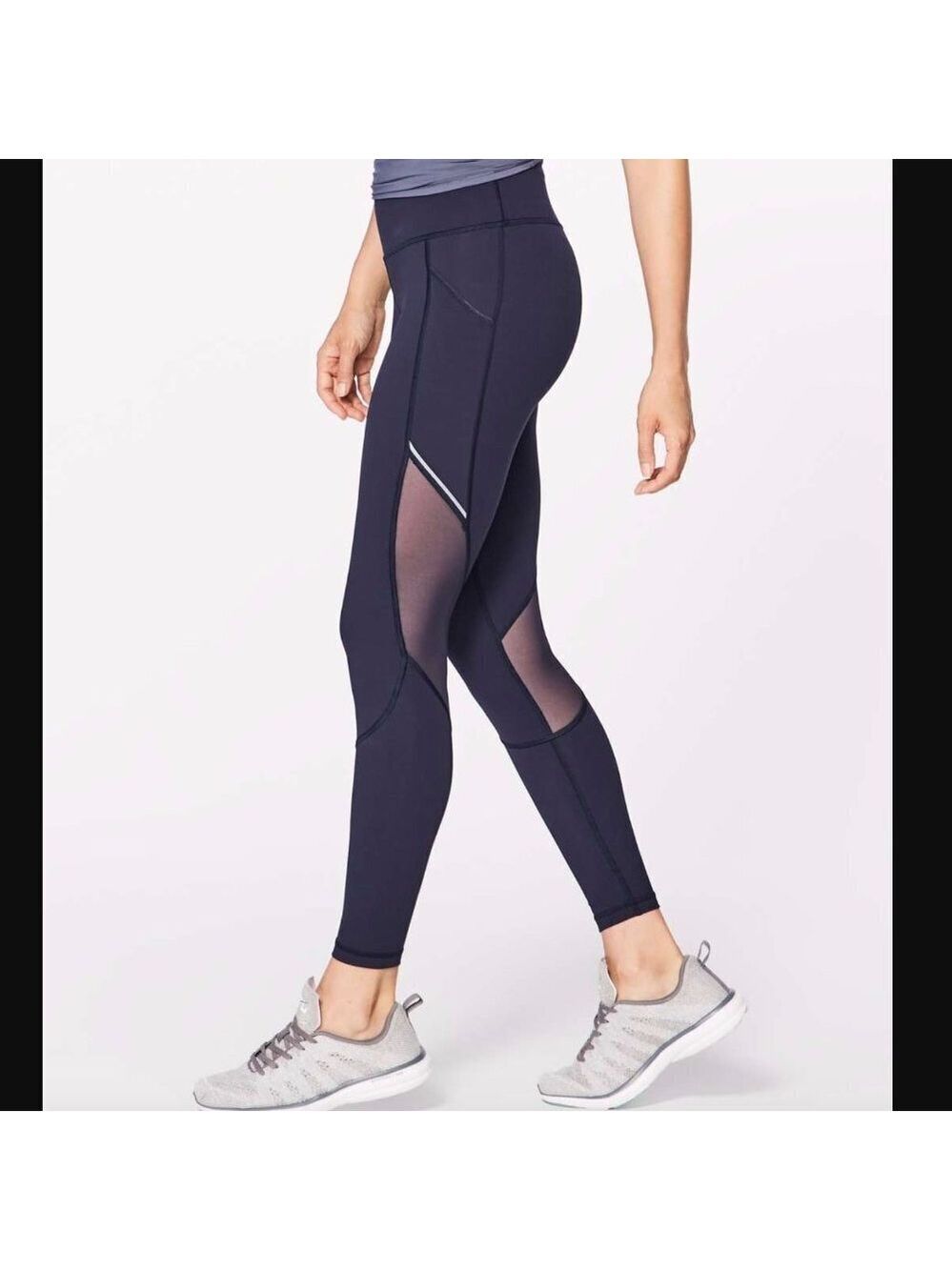 Lululemon Midnight Navy Miles Ahead Tight 28 Inch Size 6